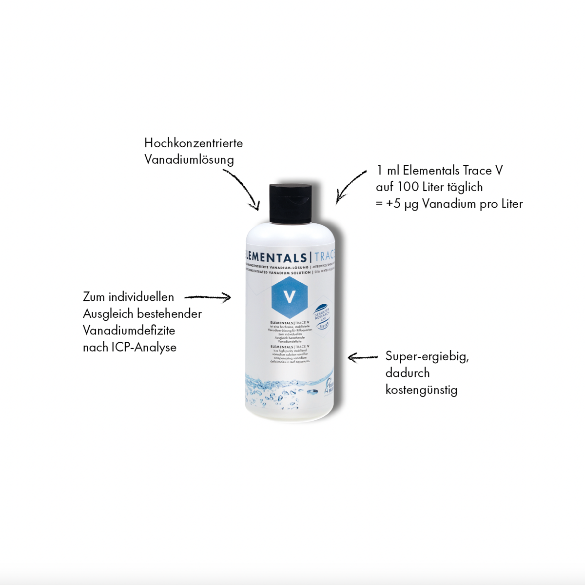 Fauna Marin Elementals Trace V 250ml