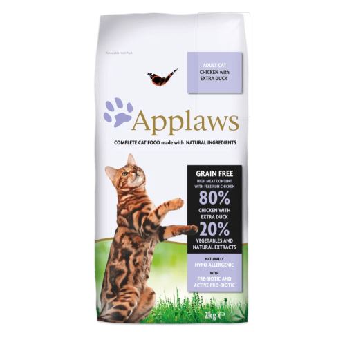 Applaws Trockenfutter Katze Adult Huhn und Ente