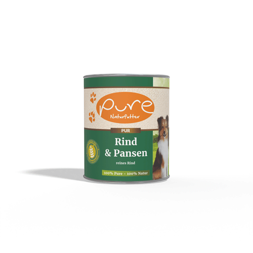 Pure Naturfutter Supreme Rind mit Pansen