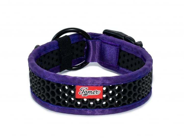 Tamer SOFTY Halsband Lila/Schwarz