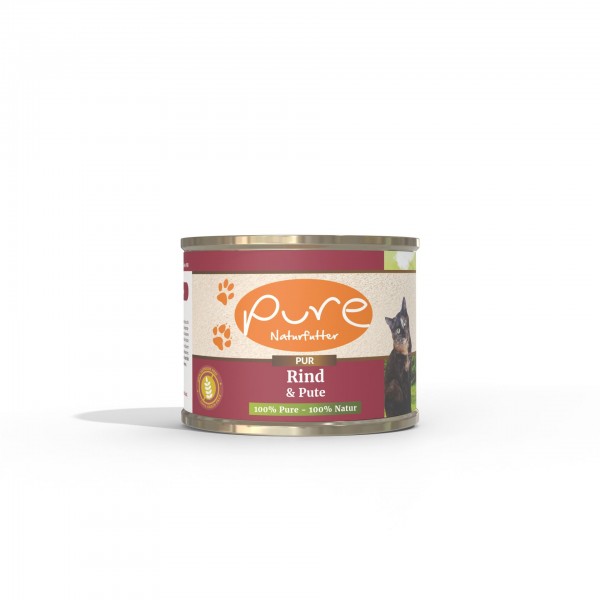 Pure Naturfutter Supreme Rind & Pute 195g