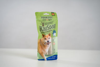 Fourlegs® Hirschgeweih Kauknochen Halbiert