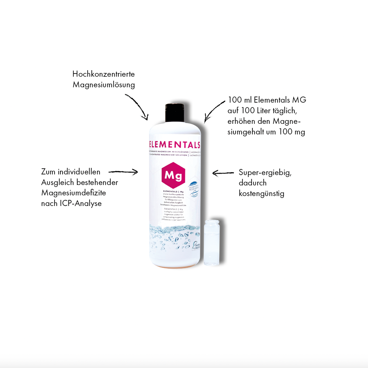 Fauna Marin Elementals Mg - Magnesium - 1000 ml