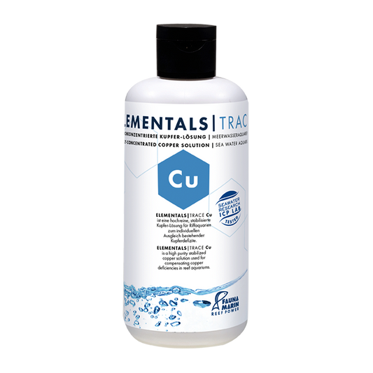 Fauna Marin Elementals Trace Cu - Kupfer - 250 ml
