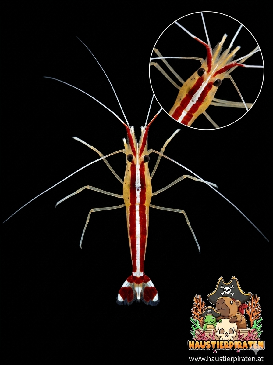 Lysmata amboinensis – Weißband-Putzergarnele