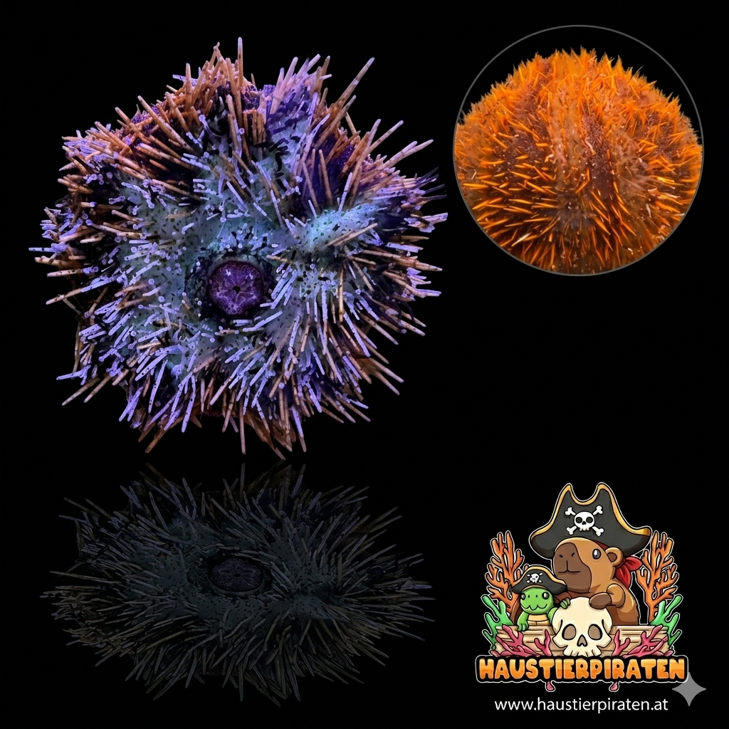 Mespilia globulus - Tuxedo-Seeigel