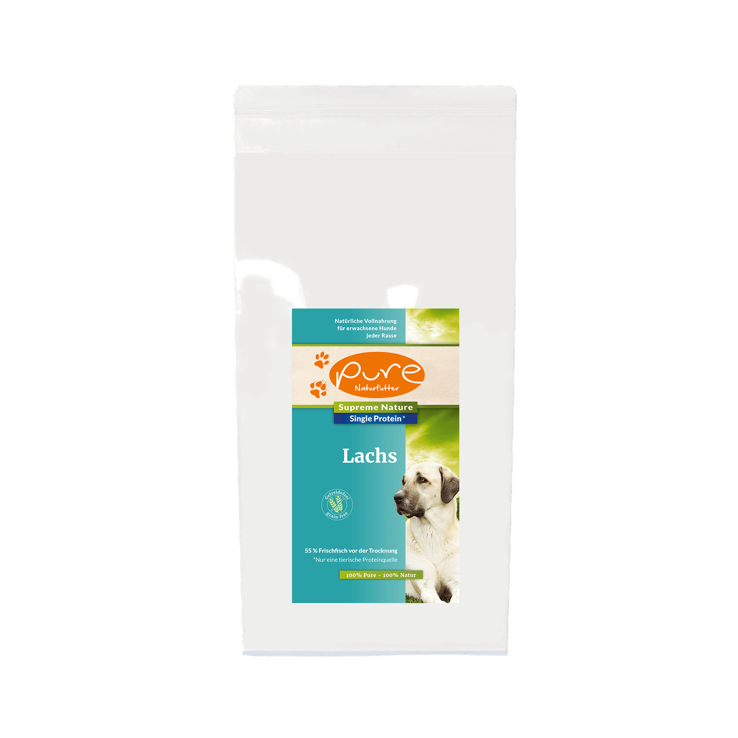 Pure Naturfutter Supreme Getreidefrei ADULT Lachs