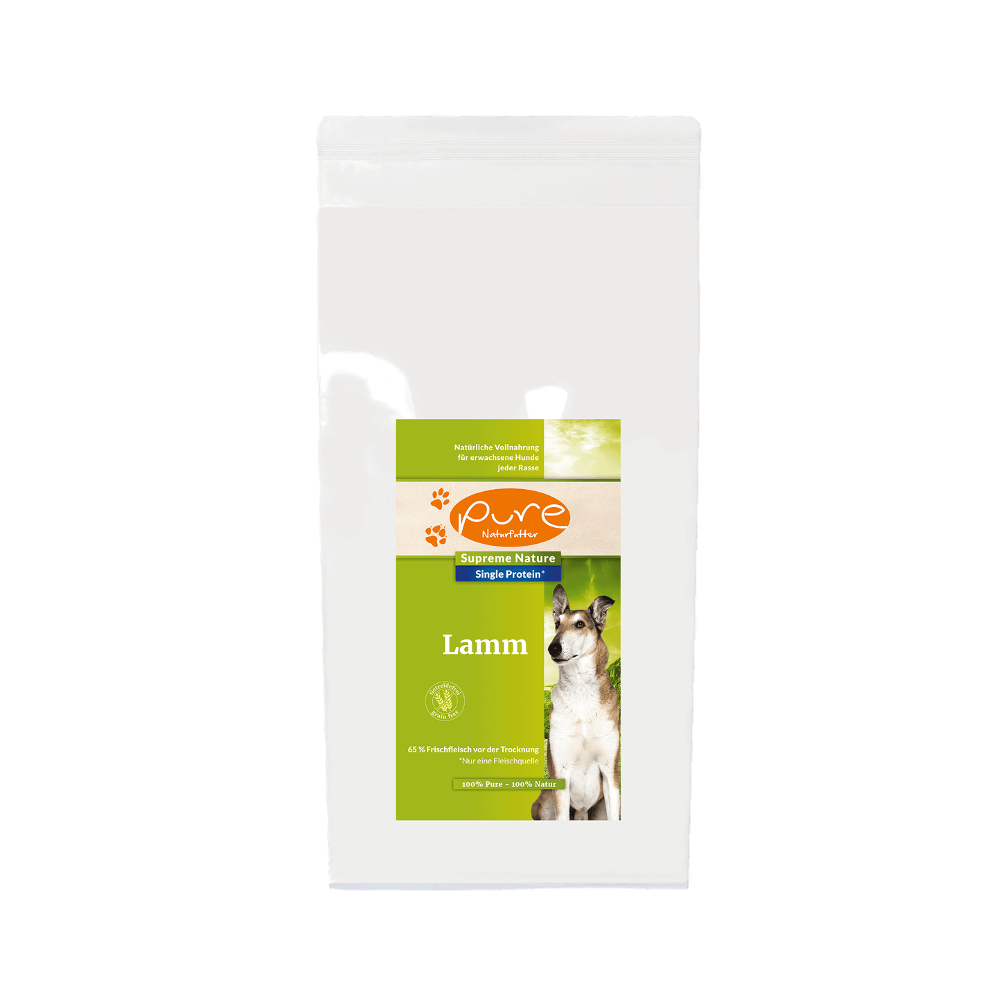 Pure Naturfutter Supreme Getreidefrei ADULT Lamm
