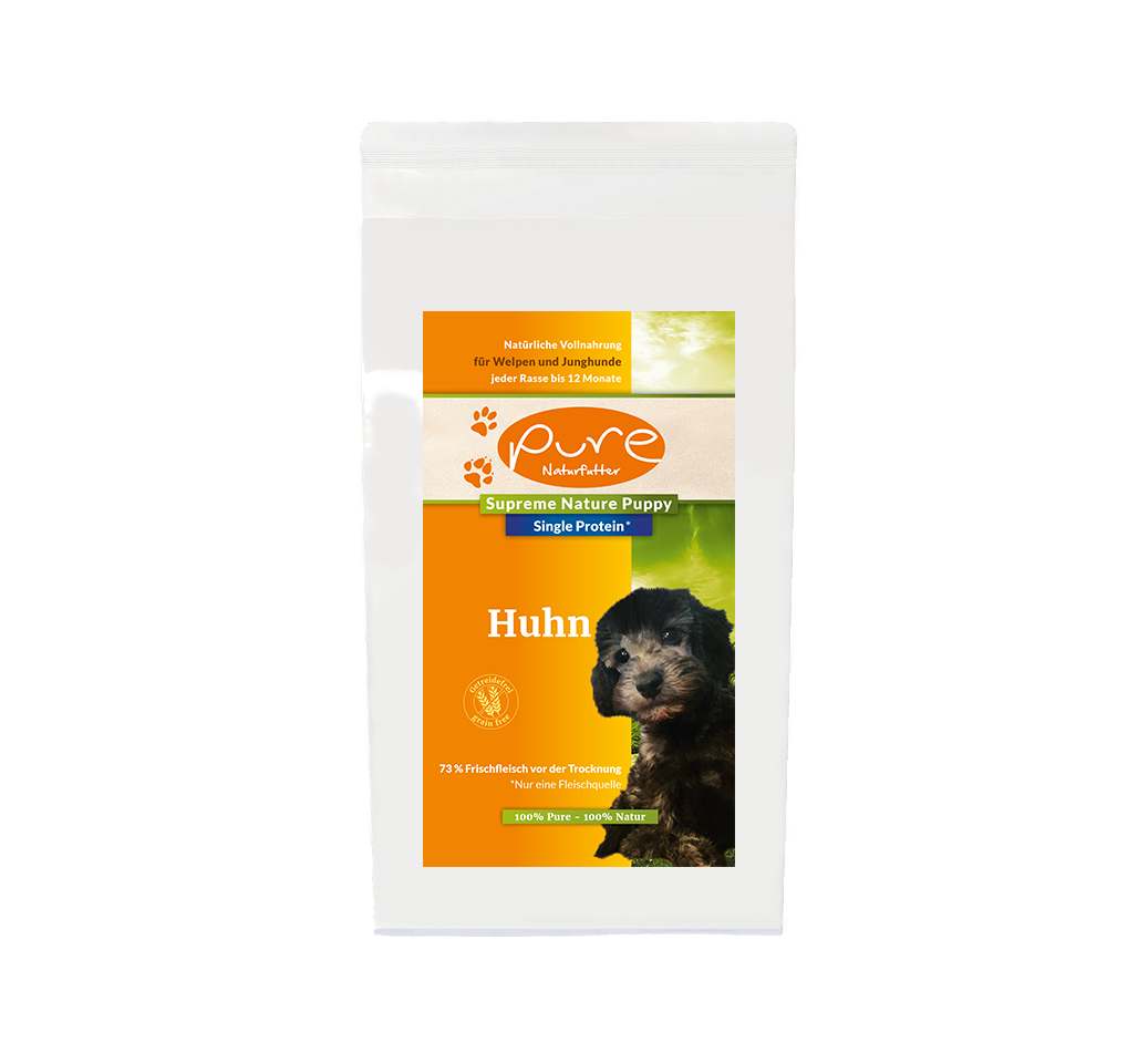 PURE Supreme Nature Dog PUPPY Pollo monoproteico senza cereali