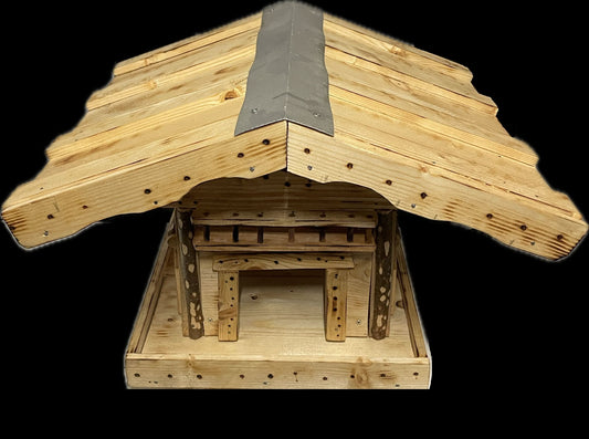 Casetta per uccelli in legno di alta qualità