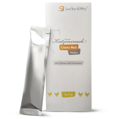 Lucky-Kitty Creamy-Meat Huhn & Quinoa
