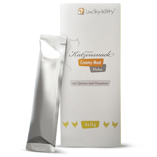 Lucky-Kitty Creamy-Meat Huhn & Quinoa