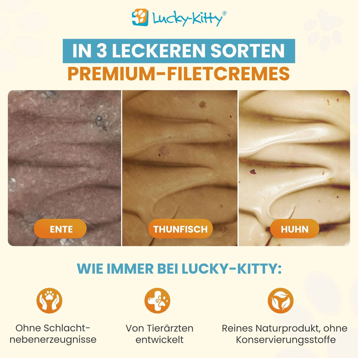 Lucky-Kitty Creamy-Meat Huhn & Quinoa