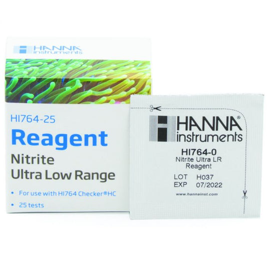 HANNA Instruments Reagenti nitriti marini per Checker® HC scala ultra bassa (25 test) - HI764-25